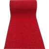6m x 120cm 14mm Kıvırcık Paspas Kırmızı